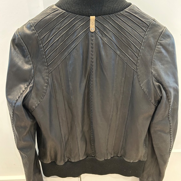 Mackage Leather Jacket - Picture 2 of 2